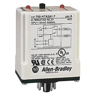 Allen Bradley 700-HTA2A12-7 DPDT Alternating Relay 12V AC