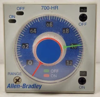 Allen Bradley 700-HRF82DZ12 General Purpose Dial Timing Relay 240V AC